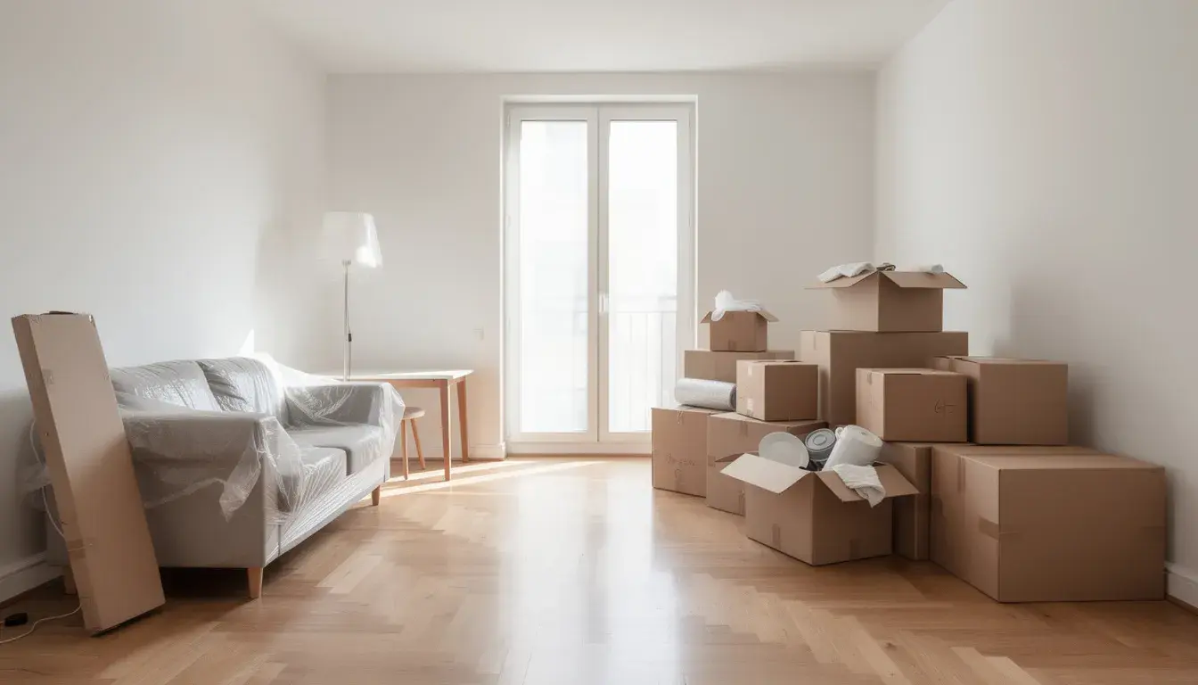 Umzug mit Umzugskartons