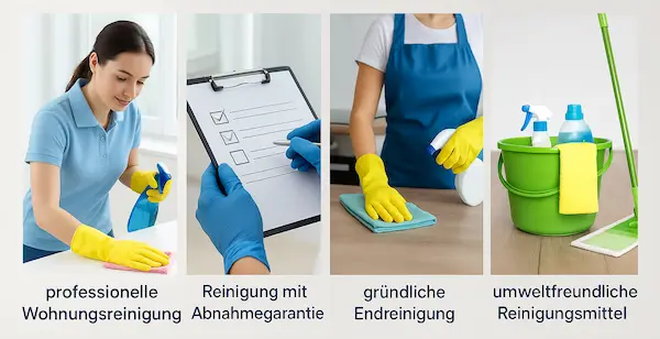 Professionelle Reinigung – Saubere und gepflegte Wohnung