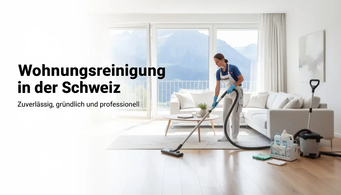 Wohnungsreinigung in der Schweiz – Kosten, Ablauf & Offertenvergleich