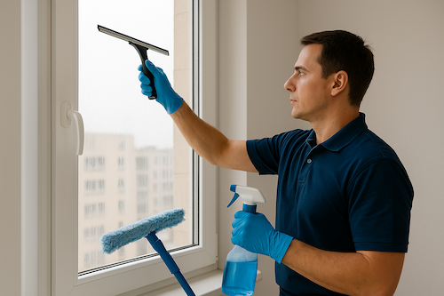 Fensterreinigung in Buchs (Kanton SG) – Reinigungsfirma